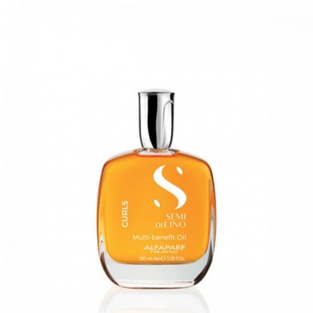 МНОГОФУНКЦИОНАЛНО МАСЛО ЗА КЪДРАВА КОСА ALFAPARF SEMI DI LINO CURLS MULTI-BENEFIT OIL 100ML